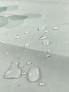 Banyo Perdesi 1x180x200 Tek Kanat Duş Perdesi Halka Hediyeli Duşakabin Perdesi Ivy