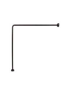 Bedensel Engelli Paslanmaz Siyah Tutunma Barı Yer Duvar 75x75