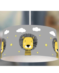 Genç Çocuk Odası Bulutlu Aslan Kral Çocuk Sarkıt Avize