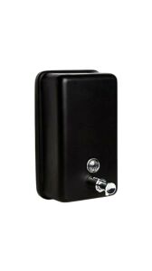 Zethome Paslanmaz Duvara Monte Sıvı Sabunluk Otel Restoran Tipi Banyo 1000ml Siyah