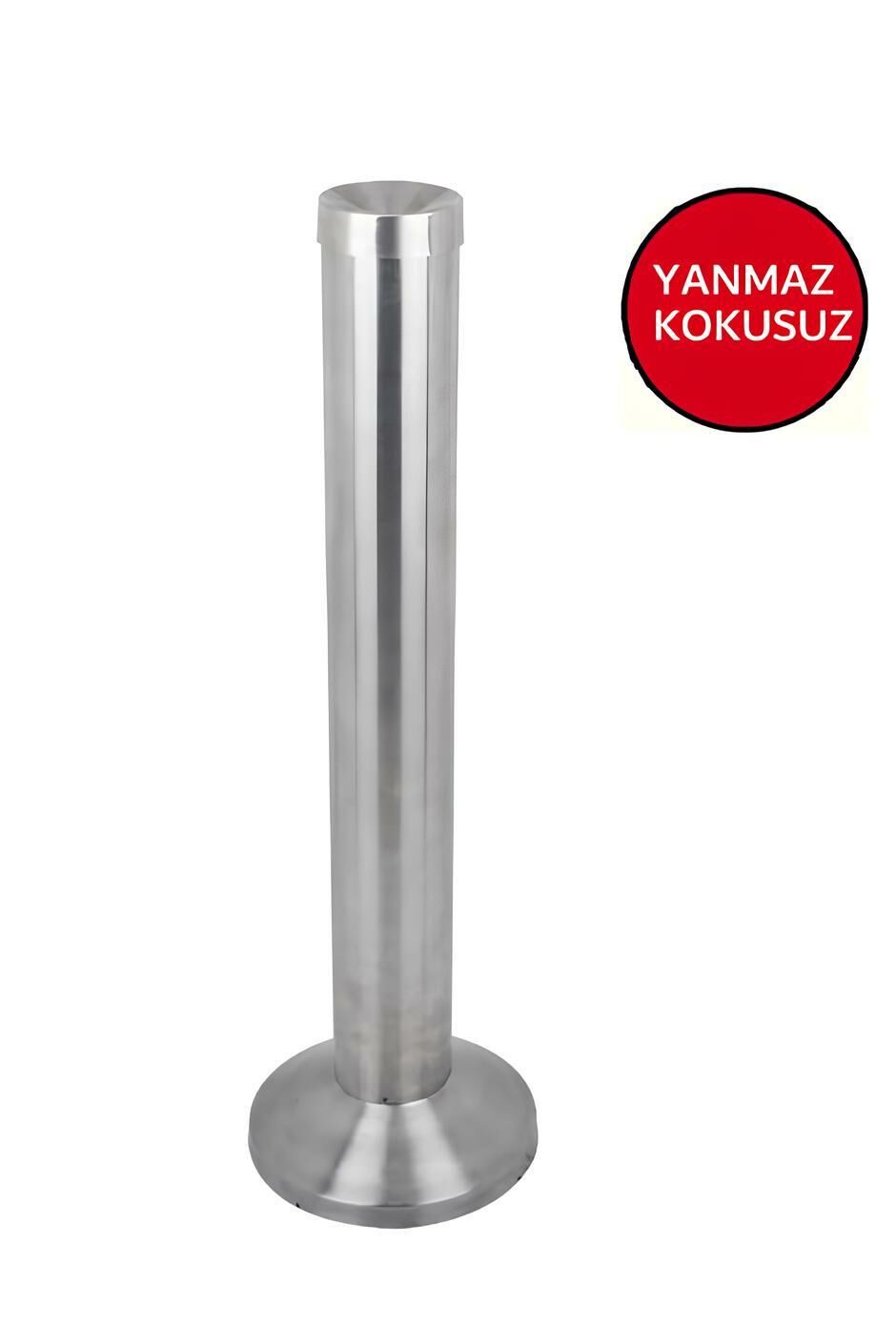 Paslanmaz Boru Tipi Küllük Dış Mekan Sigaralık Otel Restorant Kokusuz Küllük