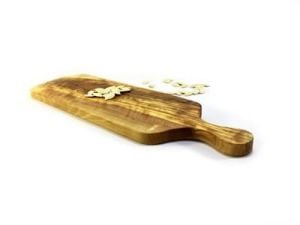 Zethome Zeytin Ağacı Ahşap Saplı Peynir Tahtası Küçük