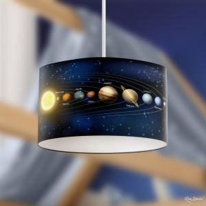 Genç Çocuk ve Bebek Odası Samanyolu Galaksisi Uzay Çocuk Sarkıt Avize