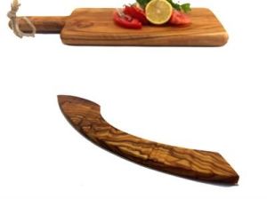 Zethome Zeytin Ağacı Ahşap Tereyağı Bıçağı
