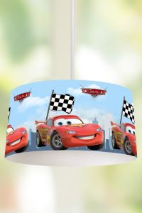Genç Çocuk ve Bebek Odası Şimşek McQueen Çocuk Sarkıt Avize