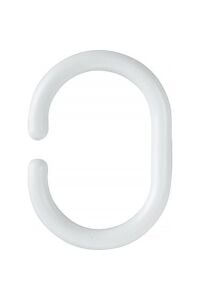 Banyo Duş Perde Halkası Kancası 12 Adet Perde Askısı