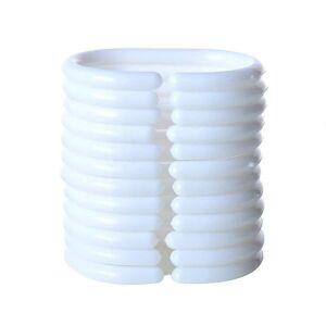 Banyo Perdesi 2x120x200 Çift Kanat Duş Perdesi Halka Hediyeli Duşakabin Perdesi 7081