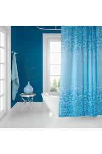 Banyo Duş Perdesi 6303 120x200 Perde Borusu Askı Aparatı 90x130 Hediyeli