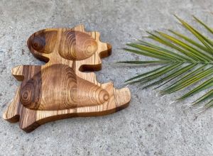 Zethome Zeytin Ağacı Ahşap Çocuk Dinazor