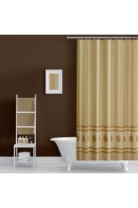 Banyo Perdesi 5030 2x110x200, Perde Borusu Askı Aparatı Köşe Boru Beyaz Hediyeli, Duş Perdesi Seti