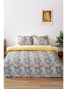 Çift Kişilik Nevresim Takımı Pamuklu Desenli Mandala 200x215 cm