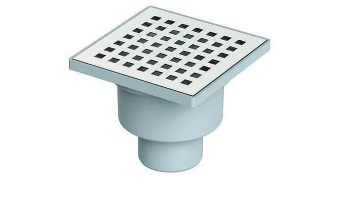 Zethome Line 10 X 10 Cm Yer Sifonu Alttan Çıkışlı 50q