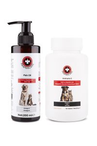 Köpek 2'li Set Fish Oil & Immune C