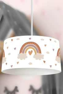 Zethome Genç Çocuk Odası Bohem Pastel Çocuk Sarkıt Avize