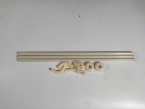 Banyo Perde Borusu Köşe Boru 90x3 Krem Duş Perde Borusu Perde Askısı Duş Borusu Metal