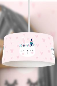 Zethome Genç Çocuk Odası İskandinav Tavşan Çocuk Sarkıt Avize